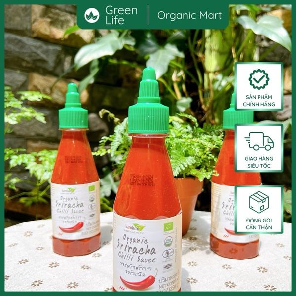 Tương Ớt Sriracha Hữu Cơ Lumlum
