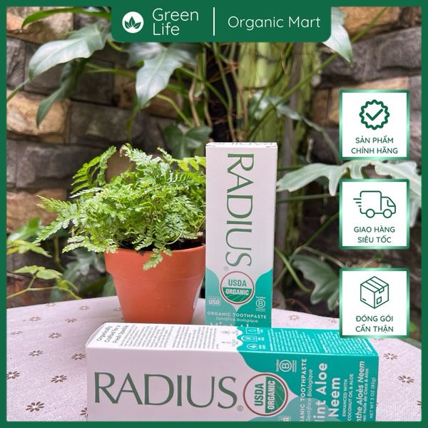 Kem Đánh Răng Hữu Cơ RADIUS