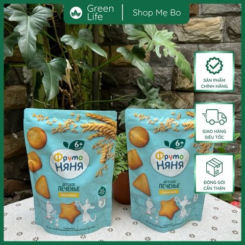 FRUTO BÁNH QUY ĂN DẶM  6M+ NGA