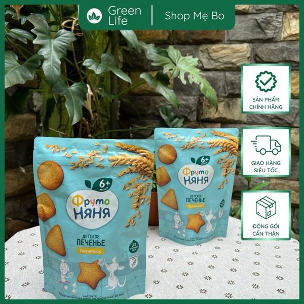 FRUTO BÁNH QUY ĂN DẶM  6M+ NGA