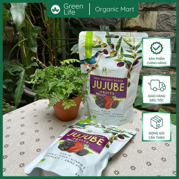 Táo Đen Hữu Cơ Organic Life