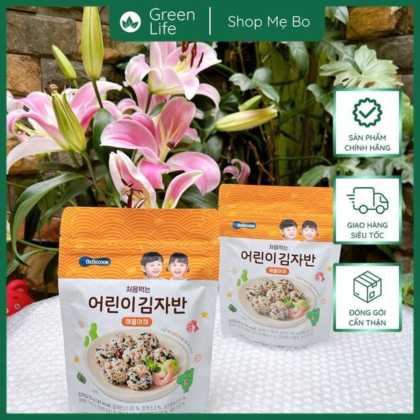 Rong biển rắc cơm BeBecook vị truyền thống 25g