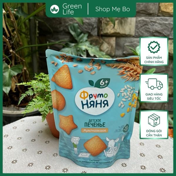 FRUTO BÁNH QUY ĂN DẶM  6M+ NGA