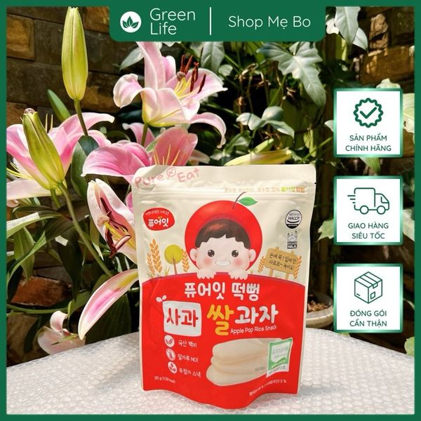 Bánh gạo hữu cơ Naebro dẹt