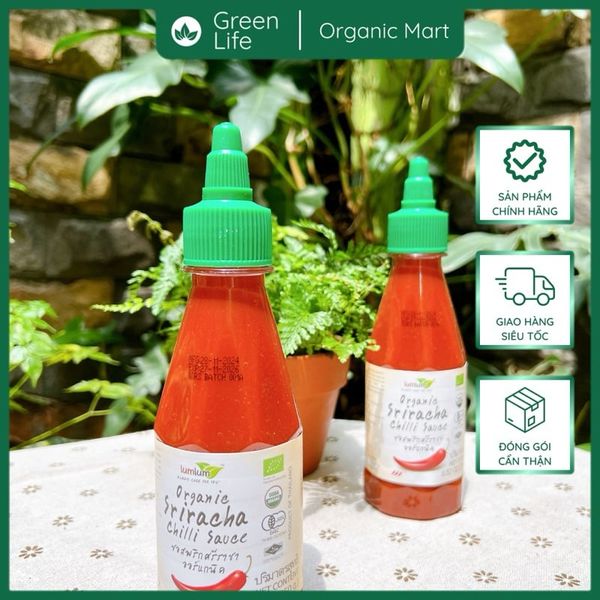 Tương Ớt Sriracha Hữu Cơ Lumlum