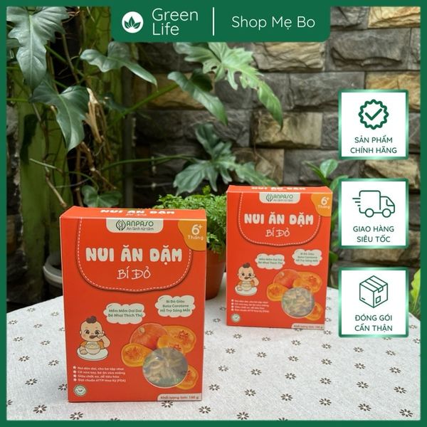 Nui Ăn Dặm Rau Củ Anpaso 150g