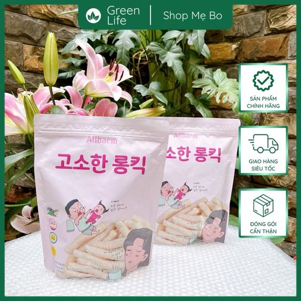 Bánh Gạo Que Allbarm Bổ Sung Dinh Dưỡng Cho Bé, 30G (6M+)