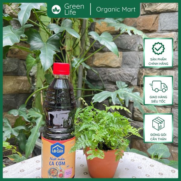 Nước mắm cốtLê Gia chai 525ml,650ml,60ml và 200ml