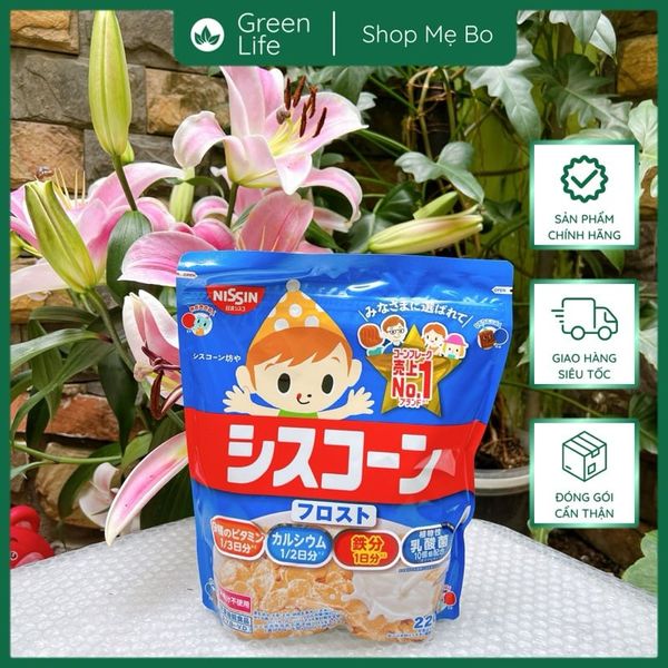 Ngũ Cốc Dinh Dưỡng Nissin 4 Loại Đủ Vị Cho Bé Nhật Bản