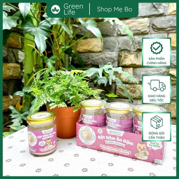 Hạt Nêm Cho Bé Ăn Dặm Anpaso 6+