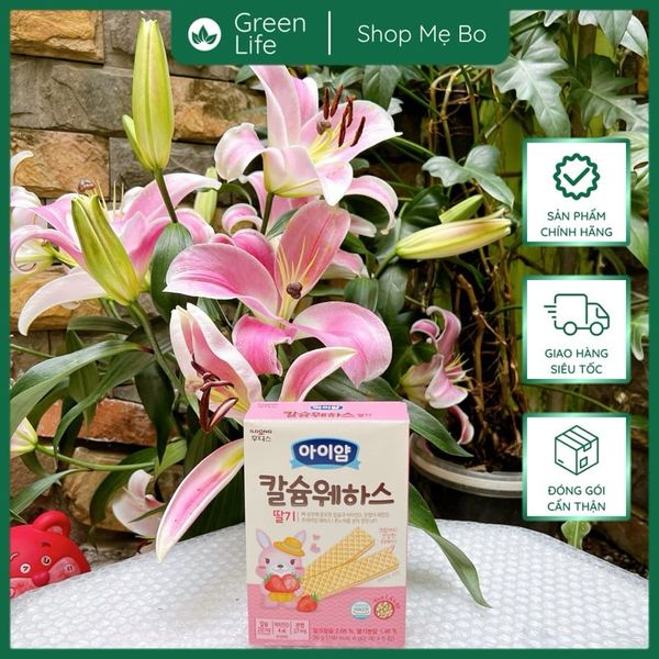 Bánh Xốp Ildong Hàn Quốc cho trẻ 1 tuổi