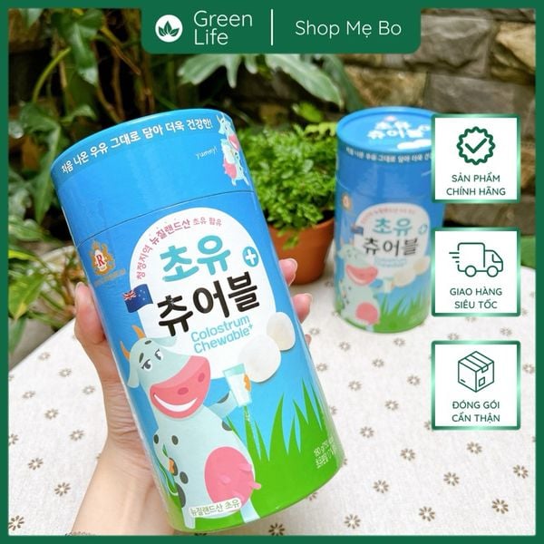 Kẹo Sữa Non Vi Sinh Colostrum Chewable (Hàn Quốc)