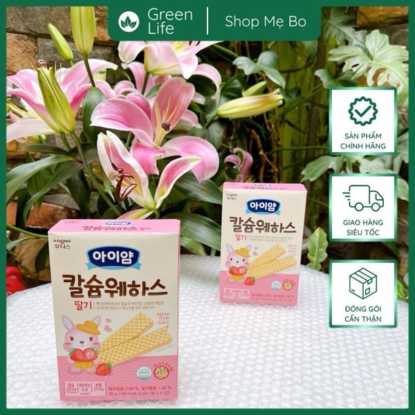 Bánh Xốp Ildong Hàn Quốc cho trẻ 1 tuổi