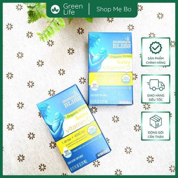 Vitamin D3 organic Mommy Bliss
