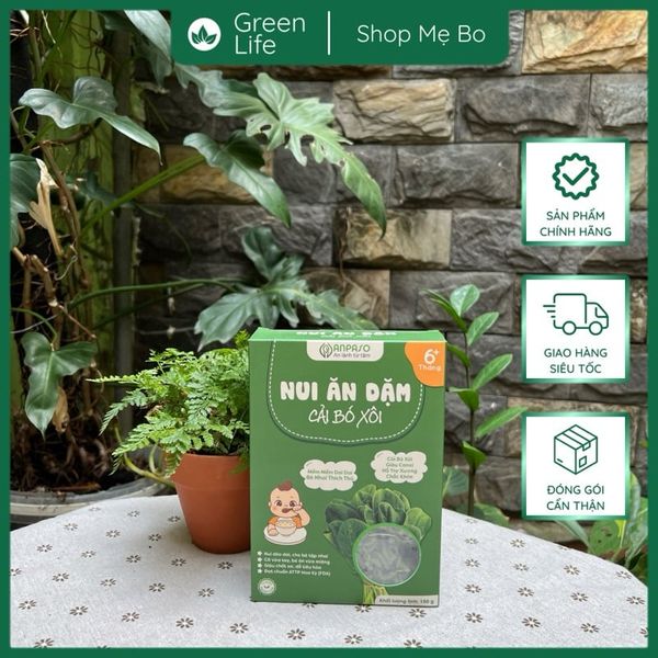 Nui Ăn Dặm Rau Củ Anpaso 150g