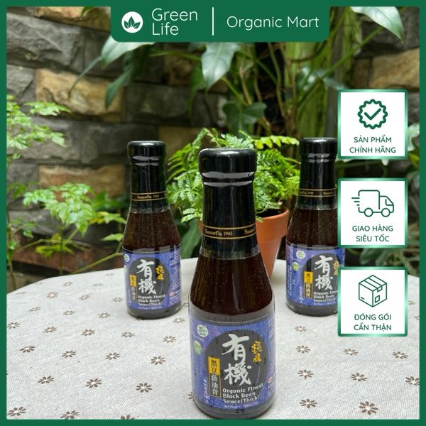 Nước tương đậu đen  hữu cơ Đài Loan 155ml