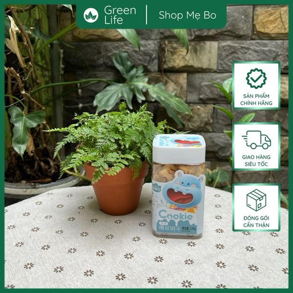 Bánh Quy Popping Hà Mã 120g