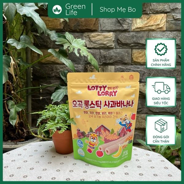 Bánh Ngũ Cốc Bổ Sung Canxi Lotty Lorry