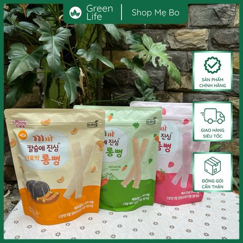 Bánh gạo lứt canxi thanh dài Mom’s Care cho bé từ 6 tháng tuổi