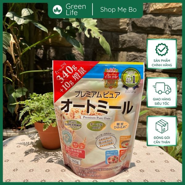 Yến Mạch Hữu Cơ Hokkaido Nisshoku’s Nhật Bản 340g