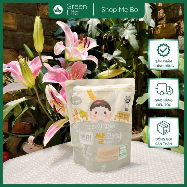 Bánh gạo hữu cơ Naebro dẹt