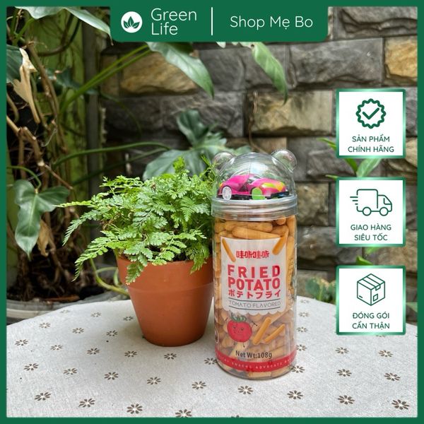 Bánh Que Khoai Tây Fried Potato Đài Loan 108g