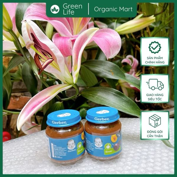 MẬN ĐEN NGHIỀN GERBER CHO BÉ TỪ 4M+ (125G)