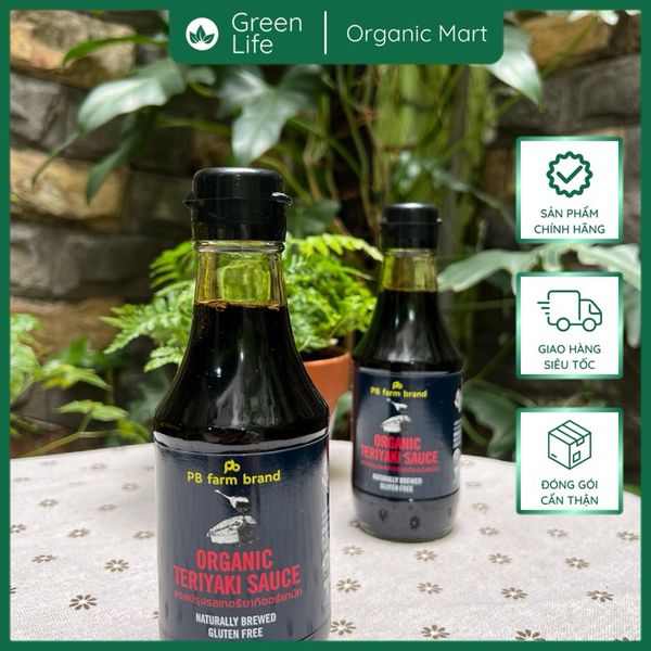 Nước Tương Teriyaki Hữu Cơ Pb Farm