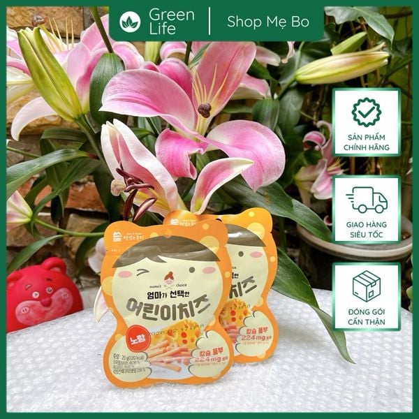Bánh phô mai que sấy lạnh Mama’s Choice cho bé từ 12m