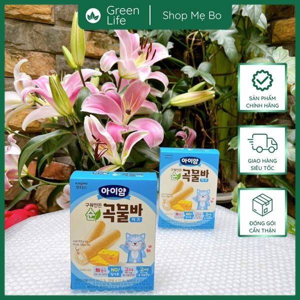 Bánh quế ăn dặm ngũ cốc Ildong Hàn Quốc 40g