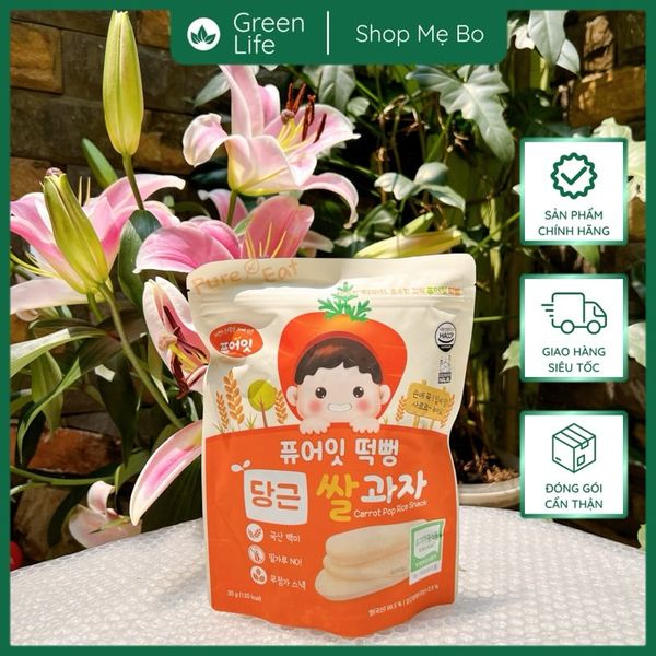 Bánh gạo hữu cơ Naebro dẹt