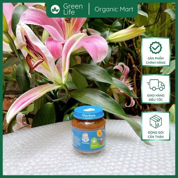 MẬN ĐEN NGHIỀN GERBER CHO BÉ TỪ 4M+ (125G)