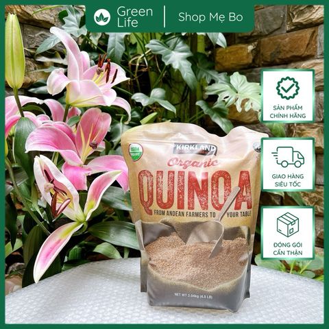 Hạt Diêm Mạch Quinoa Kirkland Mỹ 2.04Kg