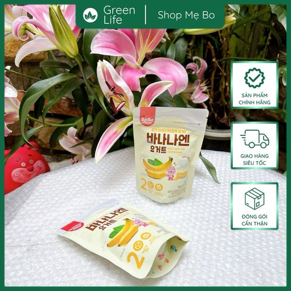 SỮA CHUA SẤY KHÔ BEBEDANG HÀN QUỐC CHO BÉ TỪ 6M+ (16G)