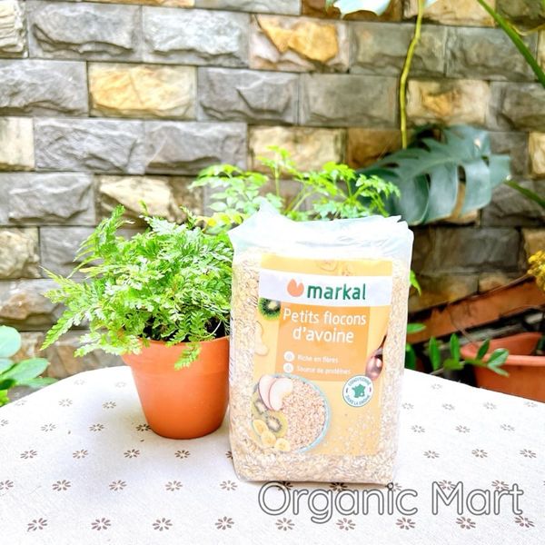 Yến mạch cán mỏng hữu cơ Markal 500g