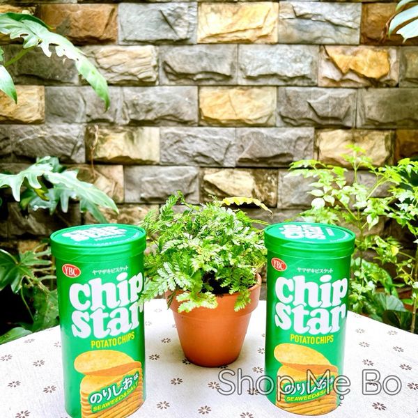 Snack khoai tây YBC Chip Star vị muối lạt 45g