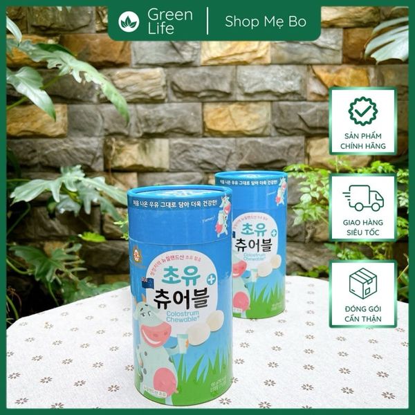 Kẹo Sữa Non Vi Sinh Colostrum Chewable (Hàn Quốc)