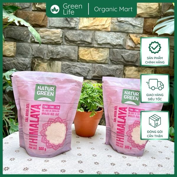 Muối Hồng Himalaya Dạng Nhuyễn 500G