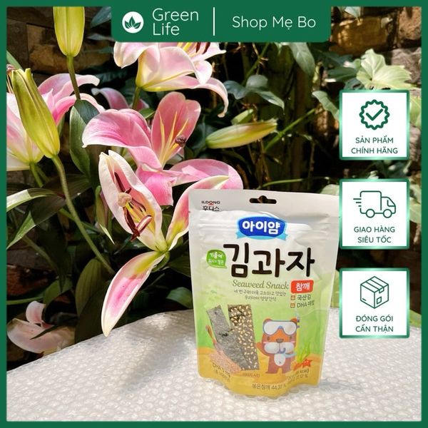 Rong biển tách muối ăn liền ILDONG Hàn Quốc cho bé