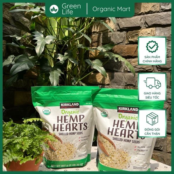 HẠT GAI DẦU HỮU CƠ KIRKLAND