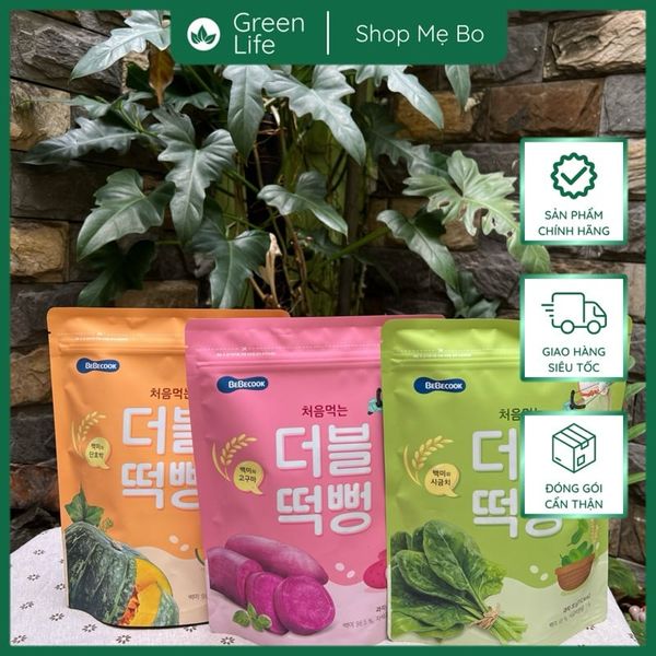 Bánh gạo 2 màu Bebecook 6M+