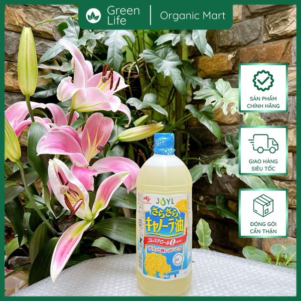 Dầu ăn hoa cải Riken Ajinomoto Nhật - 1L