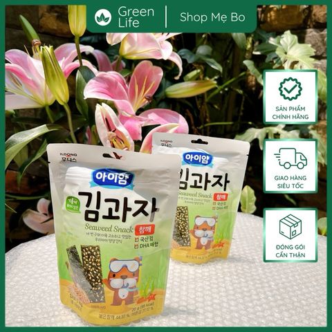 Rong biển tách muối ăn liền ILDONG Hàn Quốc cho bé