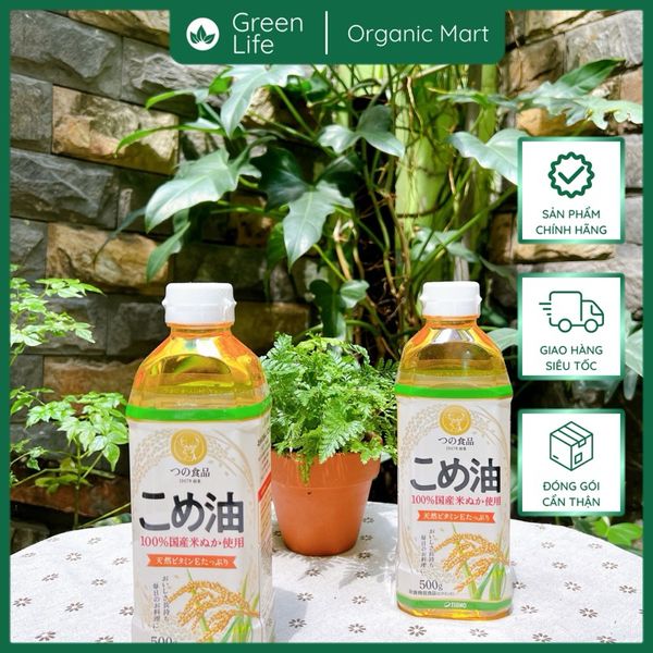 Dầu gạo Nhật Bản Tsuno nguyên chất 500g