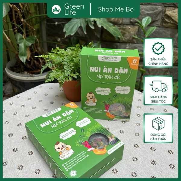 Nui Ăn Dặm Rau Củ Anpaso 150g