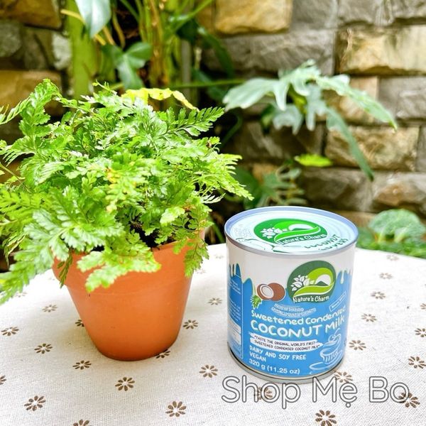 Sữa Đặc Thuần Chay (vegan) từ Dừa và Yến Mạch - Nature's Charm - 320g