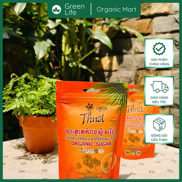 Đường thốt nốt hữu cơ Confirel 100g-500g