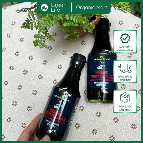 Nước Tương Teriyaki Hữu Cơ Pb Farm