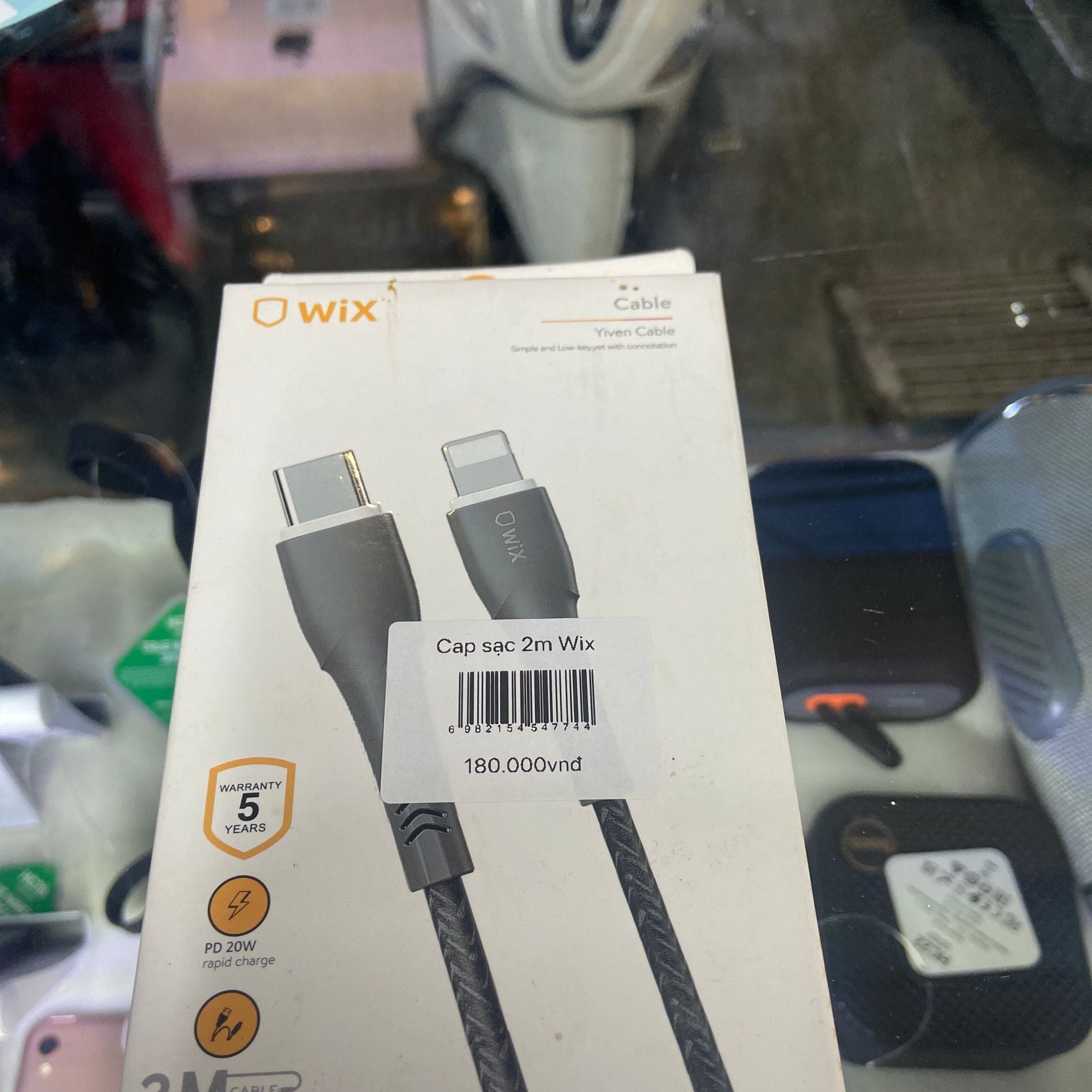  Dây sac ip 2m (wix) 