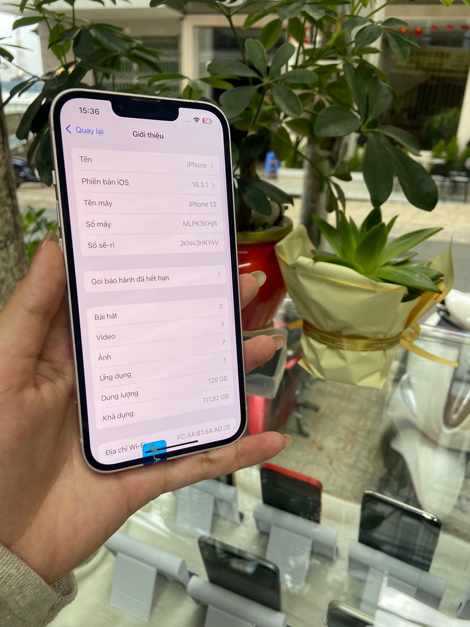  IPHONE 13 128gb hồng 